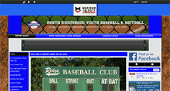 Desktop Screenshot of nhyouthbaseball.org