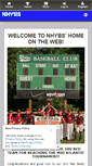 Mobile Screenshot of nhyouthbaseball.org